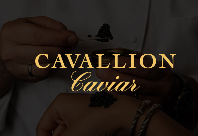 Cavallion Caviar website design